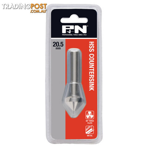 Countersink HSS Straight 6.3mm P&N 107CS0063