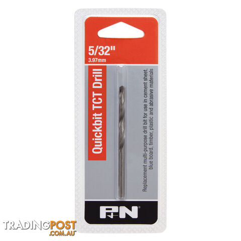 DRILL TCT COUNTERSINK PILOT 3/16 14G P&N 107DCR014
