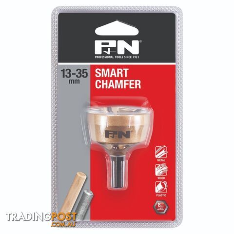 DEBURRING TOOL SMART CHAMFER HEX SHANK 13-35MM P&N 107DT1335