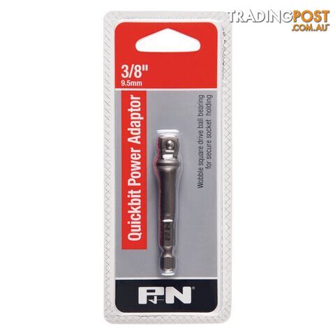 ADAPTOR QUICKBIT 1/4HEX-1/4DR 15-DEG WOBBLE P&N 107PAW064
