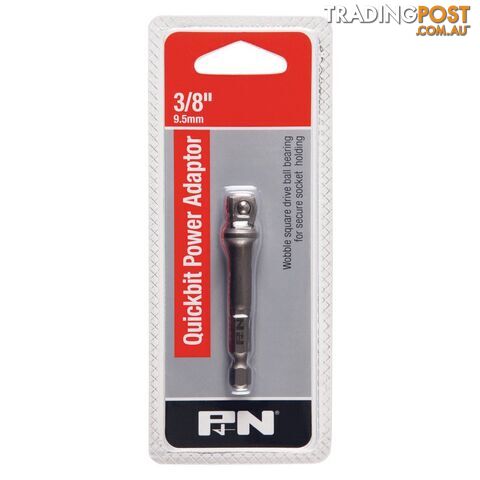 ADAPTOR QUICKBIT 1/4HEX-1/2DR 15-DEG WOBBLE P&N 107PAW127 - photo 1 of 2