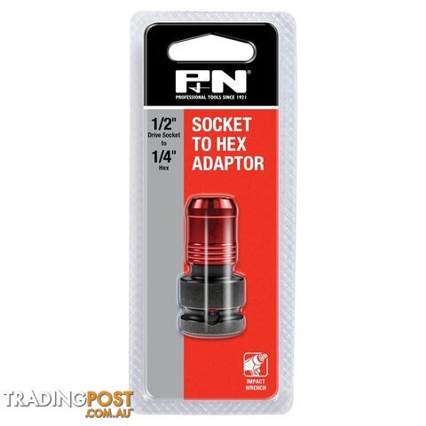 ADAPTOR QUICKBIT 1/2DR-1/4HEX P&N 107QBA127
