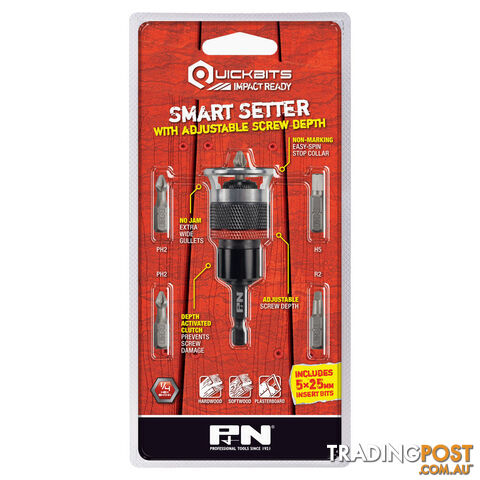 SMART SETTER QUICKBIT HEX SHANK P&N 107TDR075