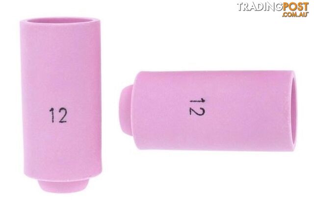 Collet Body Alumina Cup Size 12 (19.0mm) Suits 17/18/26 Torch 10N44 Each