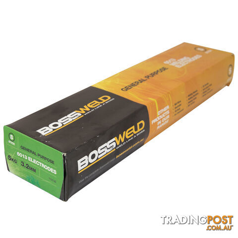 Electrode General Purpose 6013 x 2.6mm 5kg Bossweld 110140
