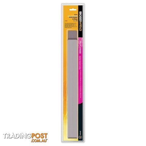 TC16 7016 LH Twin Coated Electrode 2.6mm x 25 Stick Pack Bossweld 110430
