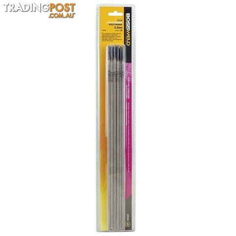 TC16 7016 LH Twin Coated Electrode 3.2mm x 25 Stick Pack Bossweld 110440