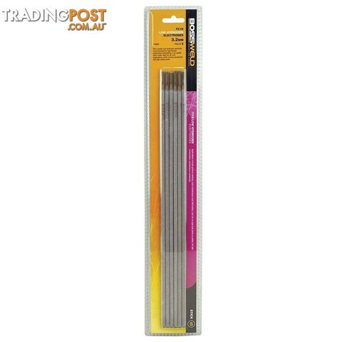 TC16 7016 LH Twin Coated Electrode 3.2mm x 6 Stick Pack Bossweld 110450