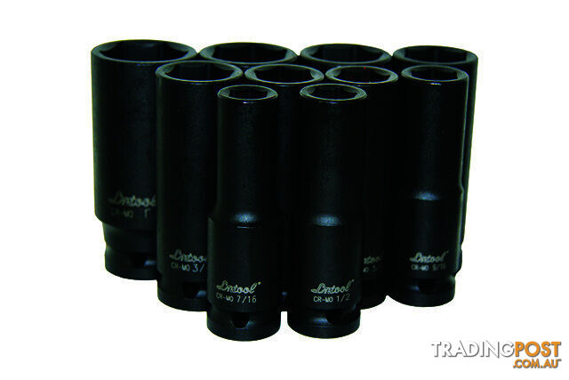Impact Socket Drive Deep 1-1/16" X 1/2 Inch KC Tools 11482