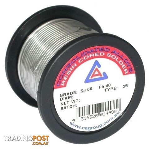 Resin Cored Solder Wire Sn 60 Pb 40 3.2mm 500g 11588