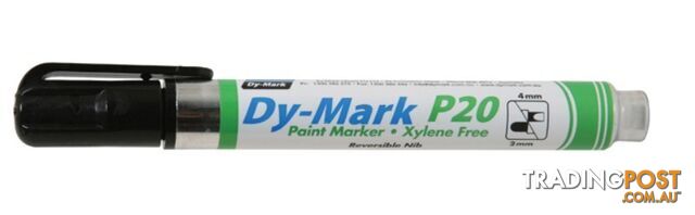 P20 Black Paint Marker DyMark 12072001 Pack of 12