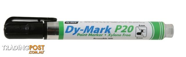 P20 Black Paint Marker DyMark 12072001 Pack of 12