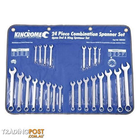 Combination Spanner Set 24 Piece 1352424