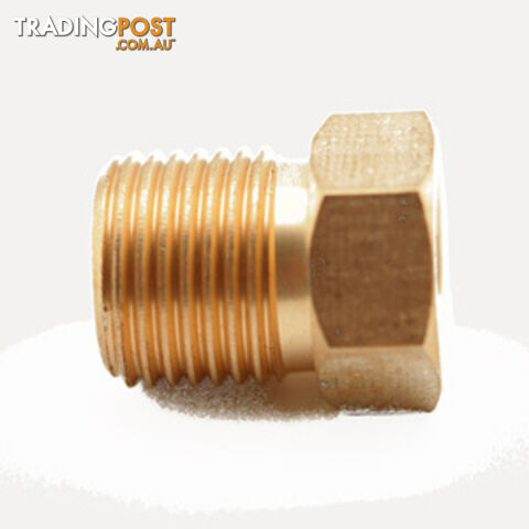 Male Nut (Brass) 5/8 UNF (RH) Gas Inlet 136Z08