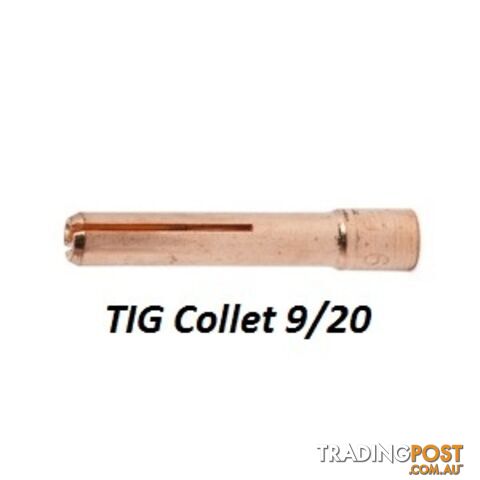 Collet 0.5 mm For 9/20 Torch 13N20 Pkt : 5