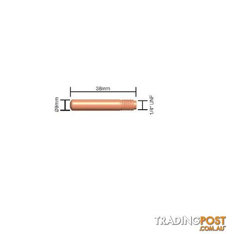 1.6mm Contact Tip Standard Duty Tweco Style 4 14-116 Pkt : 10 - photo 2 of 2