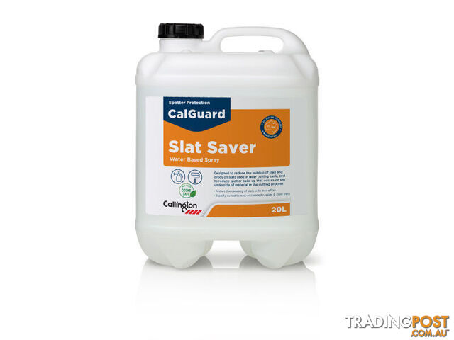 Calguard Slat Saver Dross and Slag Reducing, Anti-Spatter Spray 20L Callington...
