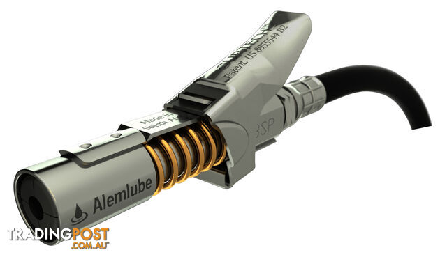 Quick Release Grease Gun Coupler Alemlube 14512