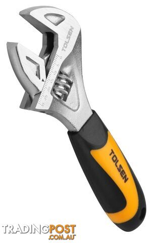 Stubby Adjustable Wrench 165mm Tolsen 15280