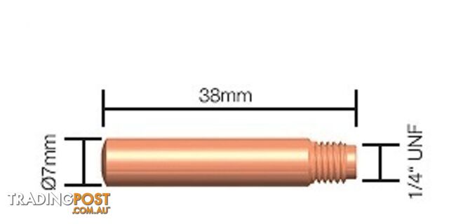 15H-35 Contact Tip Heavy Duty TWECO STYLE 5