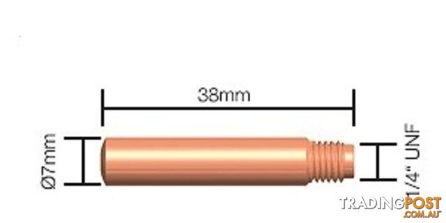 15H-40 Contact Tip Heavy Duty TWECO STYLE 5