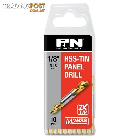 DRILL PANEL DE HSS-TiN #11 10PK P&N 165611910