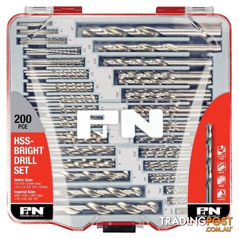 DRILL JOBBER SET HSS BRIGHT P3 1/16-1/2x1/64 29PC P&N 166044638