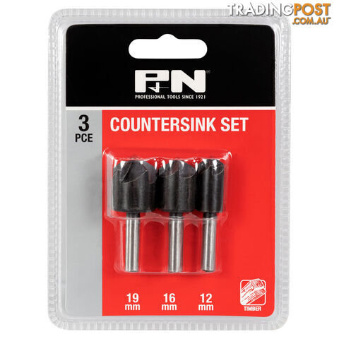 COUNTERSINK SET HCS 12, 16 & 19MM 3PC P&N 166044670