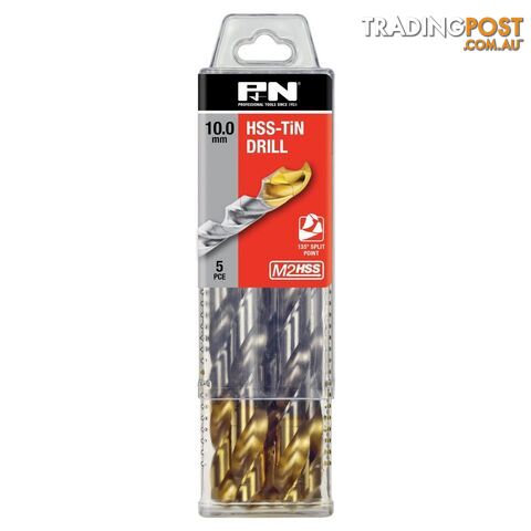 DRILL JOBBER HSS-TiN TIP 11.50 DIN338 5PK P&N 166314528