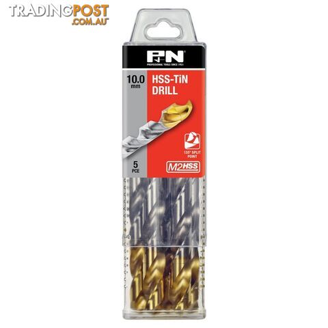 DRILL JOBBER HSS-TiN TIP 1/16 DIN338 10PK P&N 166410624