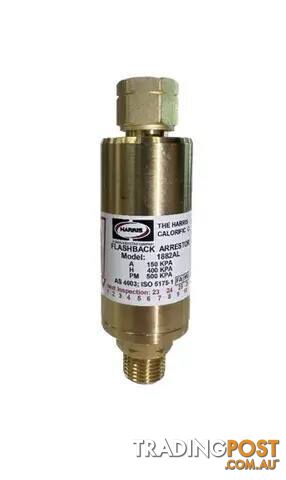 Flashback Arrestor Reg End (Fuel) Harris 1882AL - photo 1 of 1