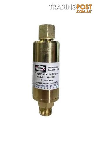 Flashback Arrestor - Reg End (Oxy) Harris 1882AR