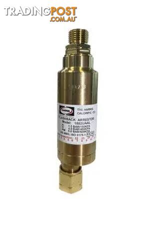 Flashback Arrestor - Torch End (High Flow) (Fuel) Harris 1882UAAL