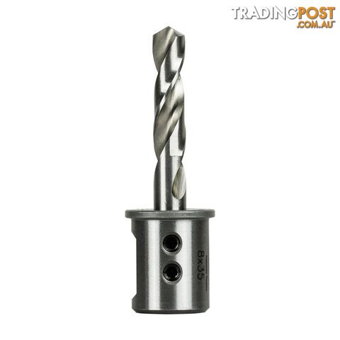 8mm x 35mm HSS CO Weldon Shank Twist Drill Excision 1915008035
