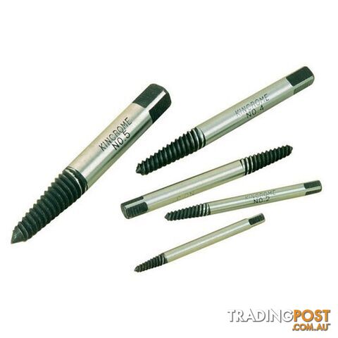 Screw Extractor Set 5 Pieces Kincrome 19157C