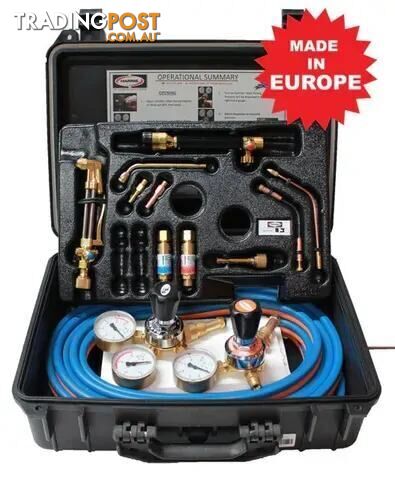 Contractors Oxy/LPG Kit With Model 801 Regulator Harris