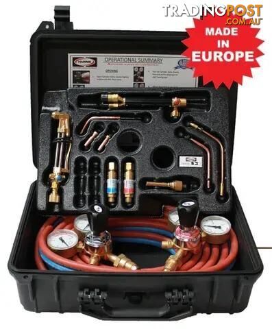 Contractors Upgrade Kit Oxy/Acet Kit With Model 601 Regulator Harris
