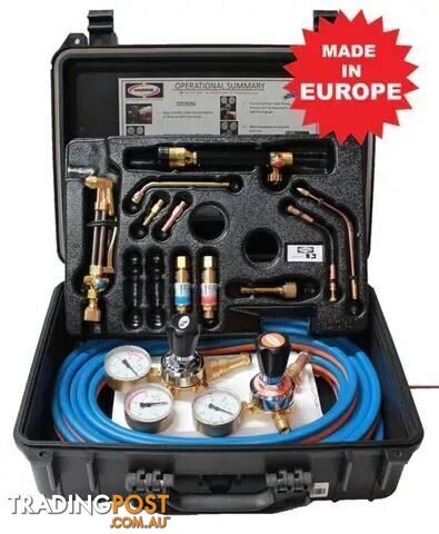 Contractors Oxy/LPG Kit With Model 801 Regulator Harris