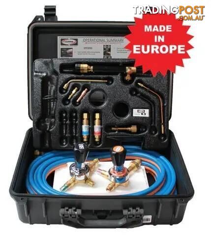 Contractor Gaugeless Oxy/LPG Kit With Model 818 Regulator Harris