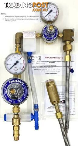 1 Way Gas Board with Board Mounted Primary Regulator 1WGB1PHPL