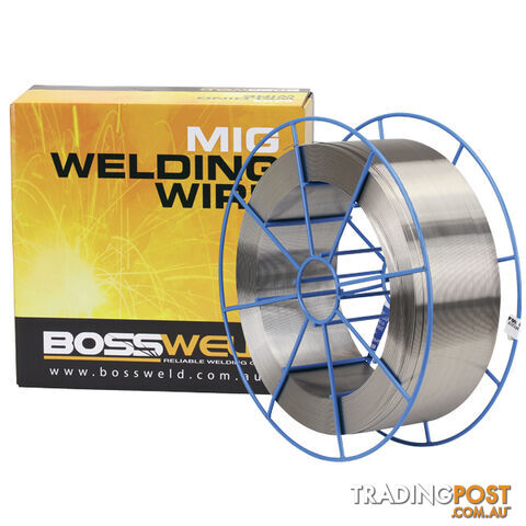 Stainless Steel Mig Wire 0.8mm 15 Kg 316LSi Bossweld 200086