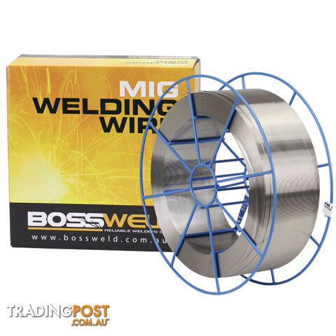 Stainless Steel Mig Wire 0.9mm 15 Kg 316LSi Bossweld 200087