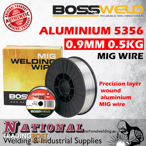 Aluminium 5356 MIG Wire 0.9mm 0.5Kg Bossweld 200193 - photo 2 of 2