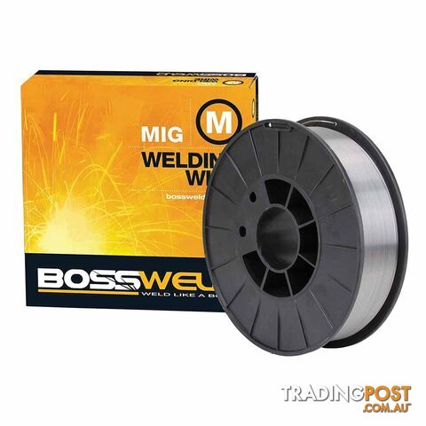 Gasless E71T-GS Self Shielded Flux Cored Mig 0.8mm x 4.5 Kg Bossweld 200343