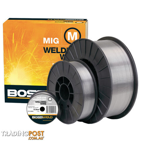 GLX 600 Gasless Hardfacing Mig Wire 0.9mm 1Kg Bossweld 200393