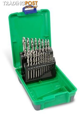 HSS Jobber Set In ABS Plastic 1/16-3/8" 21 Piece Bright 2006-F2