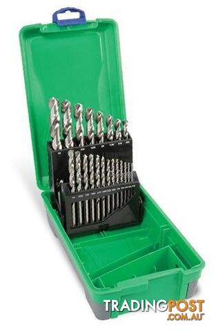 HSS Jobber Set In ABS Plastic 1/16-1/2" 21 Piece Bright 2006-F5