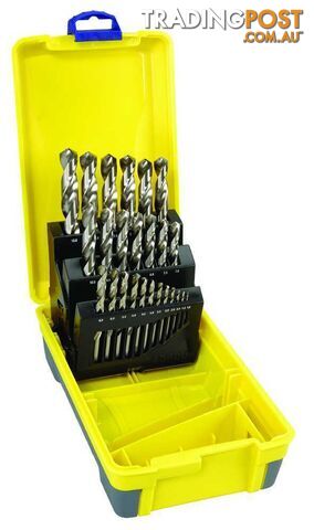 HSS Bright Finish Drill Set Metric 25 Piece Premium Quality Bordo 2007-M3-SDM1