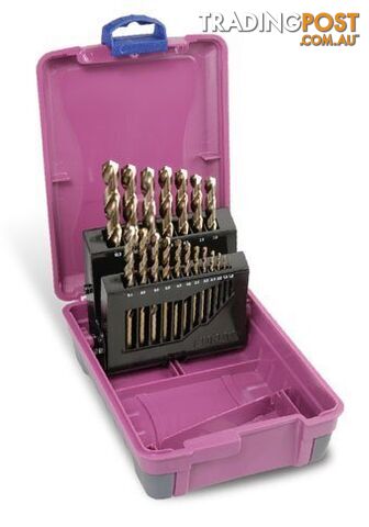 HSS Cobalt Drill Set ABS Case 1-10mm 19 Pce 2011-M2