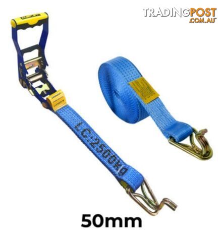 Ratchet Tie Down Hk/keeper 50mmx9MxLC2500KG (PlasticHandle) 204250H